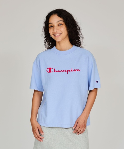 tシャツ 「Champion/チャンピオン」レディース リバースウィーブ(R) ショートスリーブTシャツ レディース