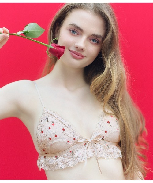 PEACH JOHN（ピーチジョン） ブラジャー エンブロイダリーローザノン