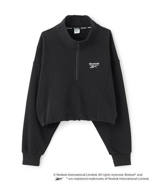 LOVETOXIC トレーナー 「Reebok」クロップドハーフジップ キッズ 子供