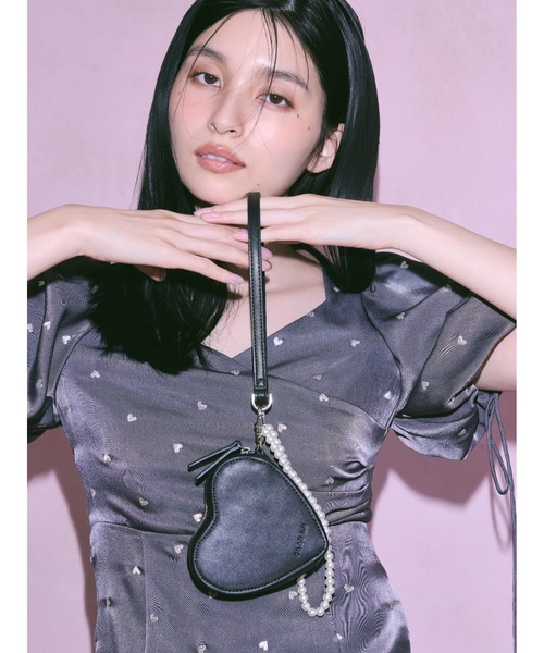 FRAYI.Dハートエンブロイダリーワンピース　0サイズ　未使用✨新品タグ付き✨ FRAY I.D ワンピース ハートエンブロイダリーワンピース