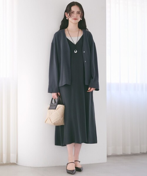 23区（ニジュウサンク） ワンピース 「SLOW/一部店舗限定」キュプラ