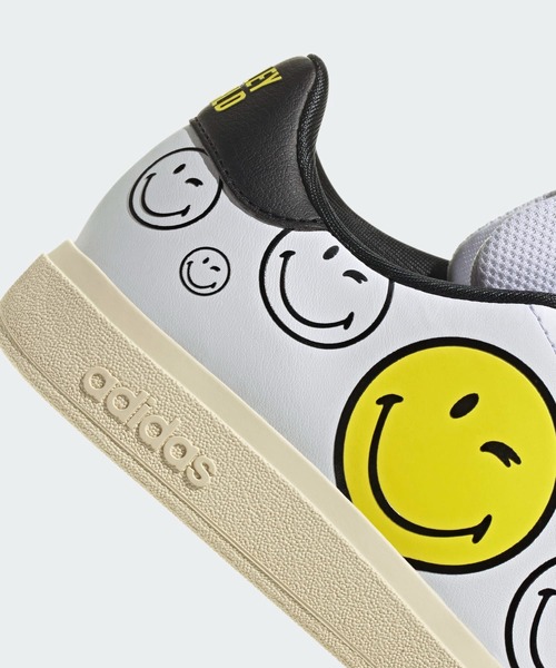 adidas スニーカー アディダス × スマイリー アドバンコート adidas スニーカー アディダス × スマイリー アドバンコート