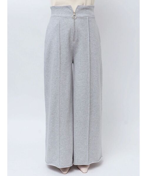 HYSTERIC グレー ワイド　スウェットパンツ　フレア LAGUNAMOON スウェットパンツ ジャージ ZIPスウェットワイド