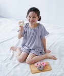 パジャマ 着心地やわらか フリルパジャマ キッ...の詳細画像3