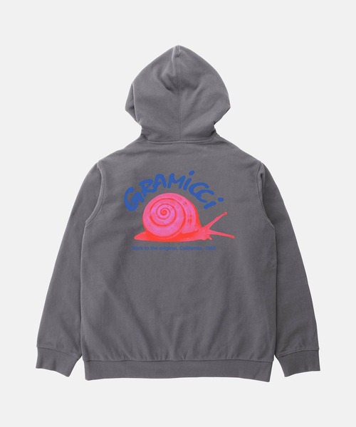 Gramicci（グラミチ） パーカー SNAIL HOODED SWATSHIRT｜スネイル 
