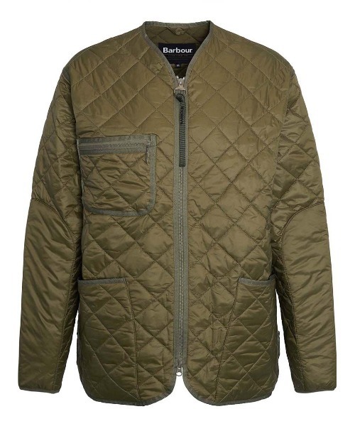 Barbour（バブアー） ブルゾン LARGE グリーン メンズ : ZOZOTOWN