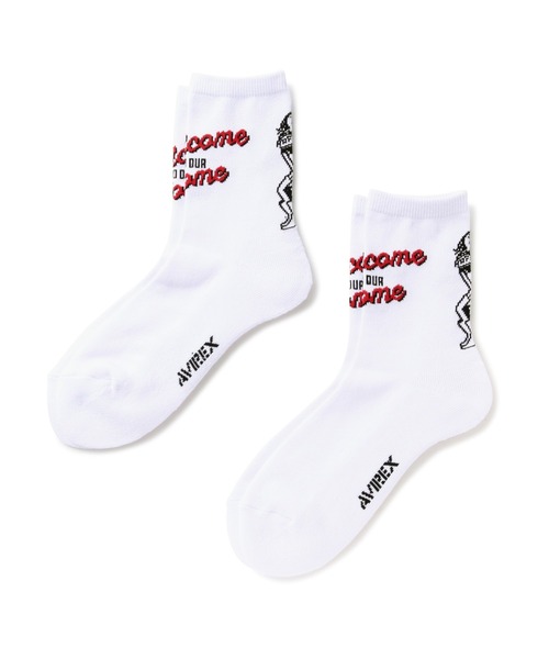 れなです。 AVIREX 靴下 「直営店限定」PIN UP GIRL ”CHEERLEADER” SOX