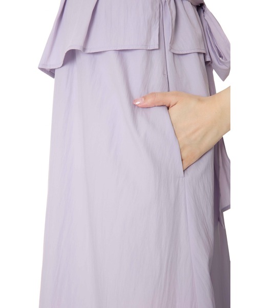 ワンピース Peplum Poplin Shirt Dressの画像