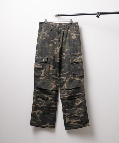 カモフラージュカーゴパンツ 70%OFF】カモフラドッキングカーゴパンツ | VOLCAN&APHRODITE