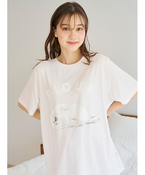 gelato pique レディース半袖ルームウェア gelato pique パジャマ ルームウェア フルーツジャガードプル