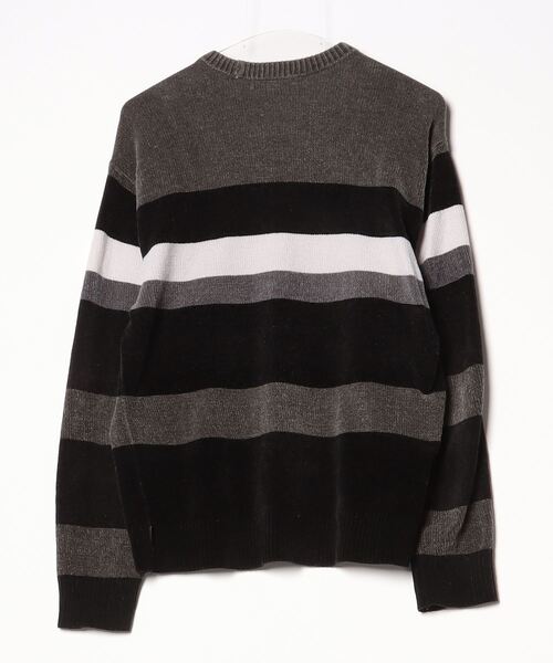 Supreme（シュプリーム） ボーダー柄長袖ニット S グリーン メンズ