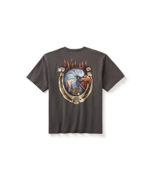 Harley Davidson tシャツ Dickies(R) x H-D(R)ヘビーウェイト
