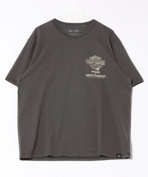 Harley Davidson tシャツ Dickies(R) x H-D(R)ヘビーウェイト