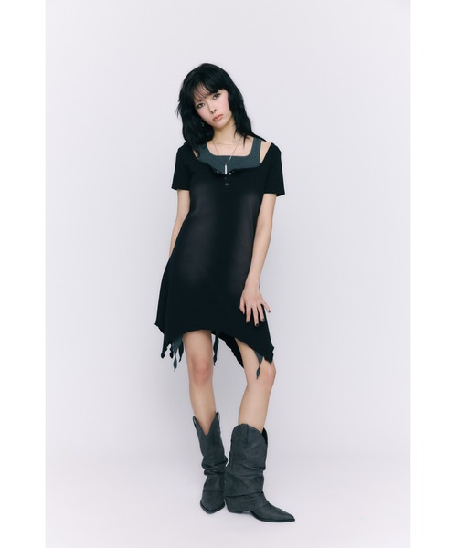 LAGUA GEM カバーブーツ　Mサイズ　ブラック LAGUA GEM | COVERED MIDDLE ブーツ (ブーツ ) |SHEL'TTER WEBSTORE