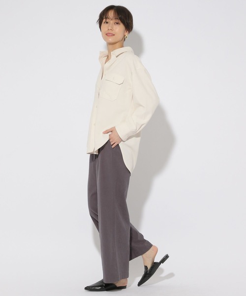 アウトレット★diletta リネンブレンドパンツ Elura パンツ リネンブレンドやわらかパンツ「低身長サイズあり