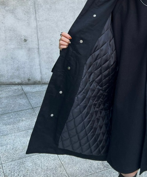 「ECRIRE」 コート L ダークブラウン レディース_画像5