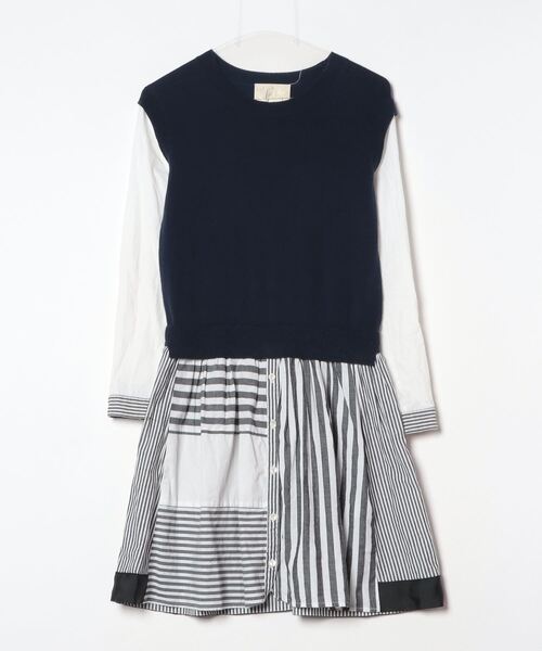 Chesty（チェスティ） ドッキングワンピース 0 ネイビー レディース