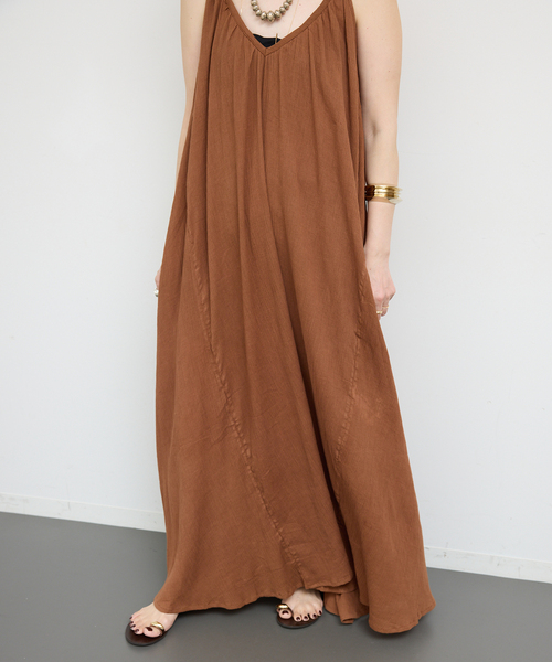 NICOLAS LAINAS/ニコラスライナス】BROWN SNAKE SANDAL