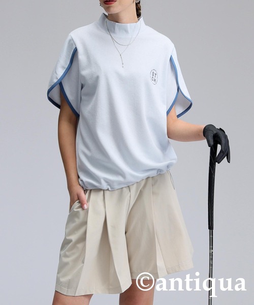 tシャツ 「STCH」ペタルスリーブトップス レディース