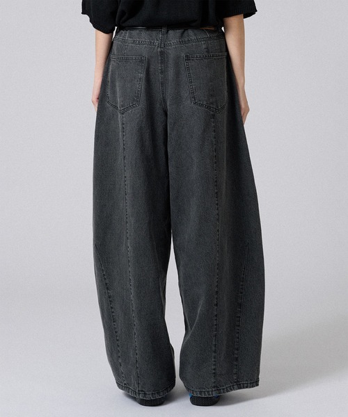 ONCILY ジーンズ SUPER BAGGY CURVE DENIM PANTS / スーパー
