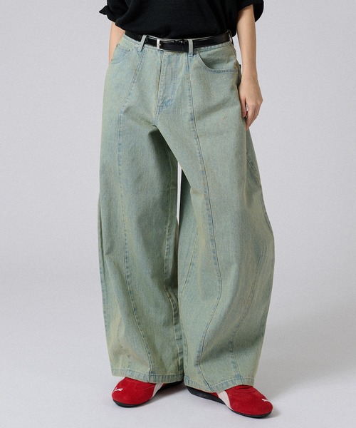 即完売  Super Baggy fit Denim 30×30 新品 SUPER BAGGY FIT JEANS - 2023M – OBLIGE