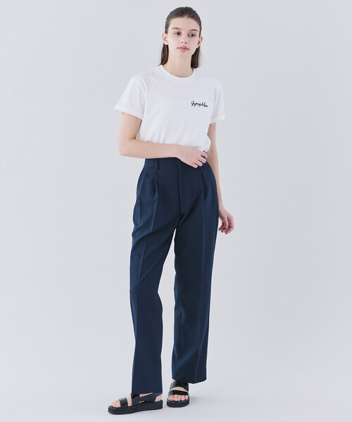 tシャツ Gymphlex | 刺繍ロゴTシャツ WOMEN レディース Gymphlex | 刺繍ロゴTシャツ WOMEN（Tシャツ/カットソー
