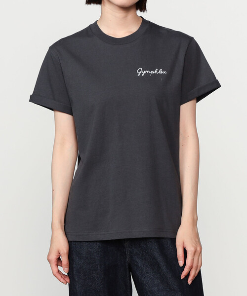 tシャツ Gymphlex | 刺繍ロゴTシャツ WOMEN レディース GYMPHLEX tシャツ Gymphlex | 刺繍ロゴTシャツ WOMEN レディース