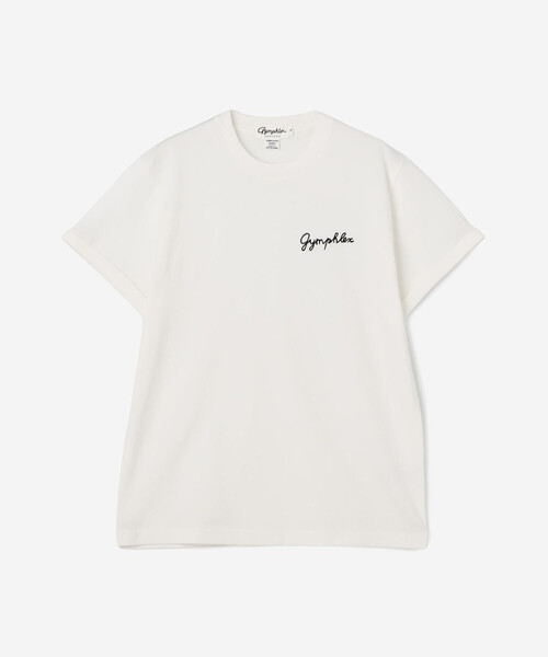 tシャツ Gymphlex | 刺繍ロゴTシャツ WOMEN レディース GYMPHLEX tシャツ Gymphlex | 刺繍ロゴTシャツ WOMEN レディース