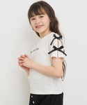 tシャツ ＼大人気!!再入荷/ キッズ リブ袖...の詳細画像3