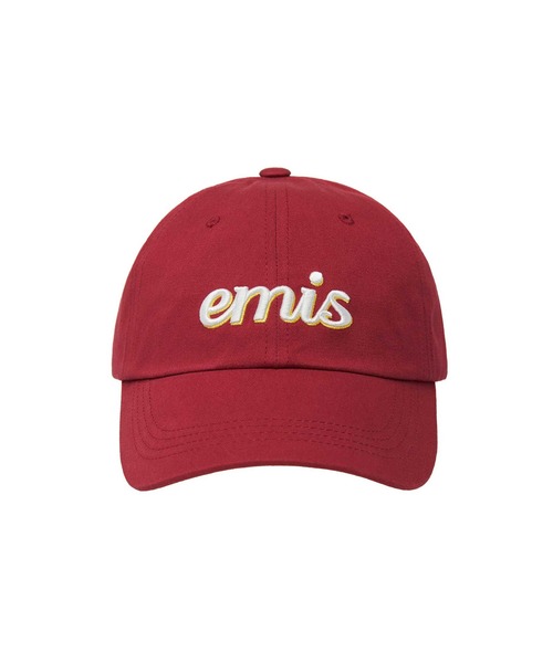 emis キャップ emis キャップ 帽子 LAYERED LOGO BALL CAP レディース メンズ