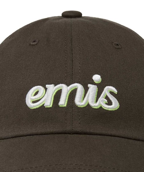 emis キャップ 帽子 LAYERED LOGO BALL CAP レディース メンズ