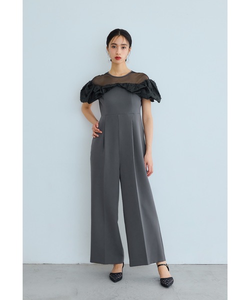 niana（ニアナ） パンツドレス フリルオールインワンパンツドレス 結婚