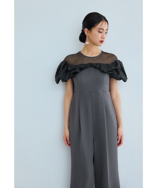 niana（ニアナ） パンツドレス フリルオールインワンパンツドレス 結婚