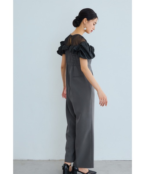 niana（ニアナ） パンツドレス フリルオールインワンパンツドレス 結婚