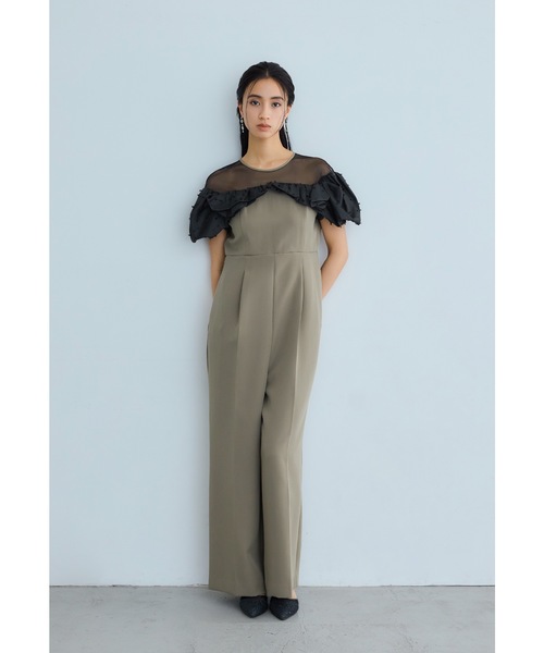 niana（ニアナ） パンツドレス フリルオールインワンパンツドレス 結婚