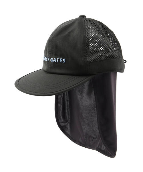 PEARLY GATES - ラッセルノ　キャップ　ブラック　新品 PEARLY GATES キャップ 帽子 「PEARLY GATES」洗えるたためる