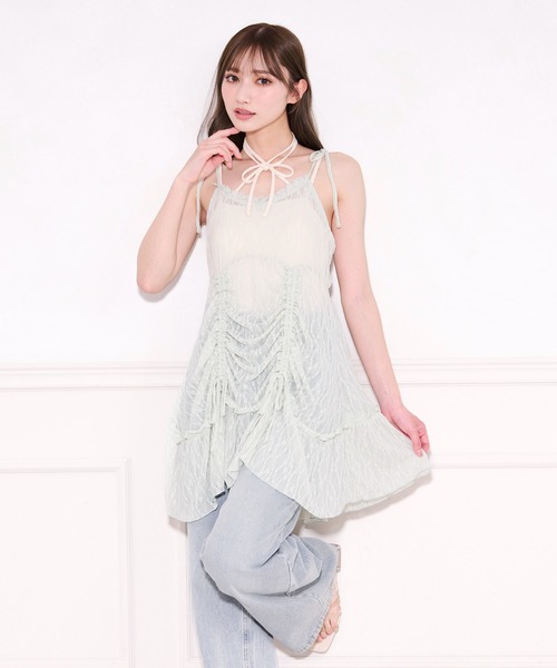 kate spade ケイトスペード レース キャミソール チュニック kate spade ケイトスペード レース キャミソール チュニック