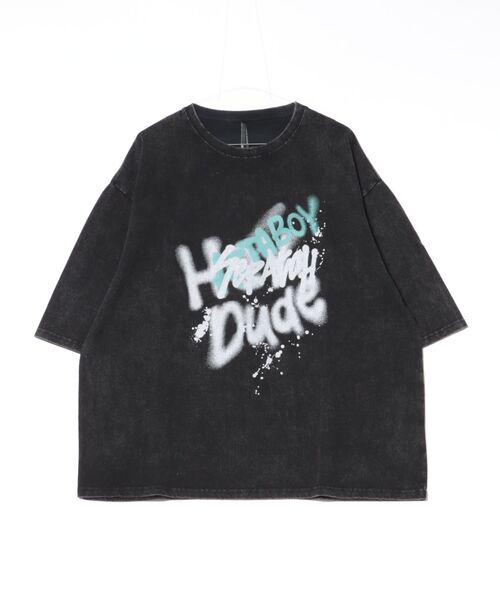 BENDER TOKYO スマホショルダー tシャツ ヴィンテージライク フェード