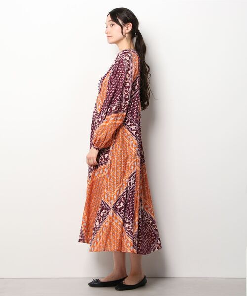 sara mallika 「sara mallika」 長袖ワンピース ONE SIZE