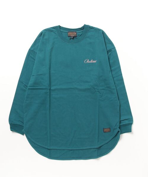 「PENDLETON」 長袖カットソー FREE ターコイズブルー レディース