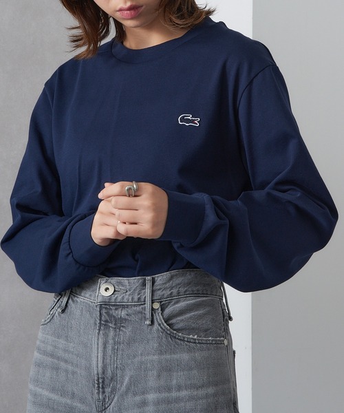 LACOSTE（ラコステ） tシャツ 「LACOSTE」ベーシックロングスリーブT