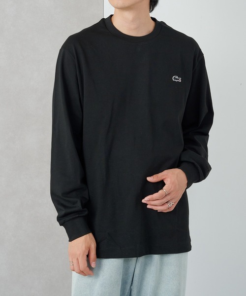 LACOSTE（ラコステ） tシャツ 「LACOSTE」ベーシックロングスリーブT