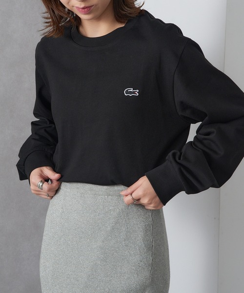 LACOSTE（ラコステ） tシャツ 「LACOSTE」ベーシックロングスリーブT