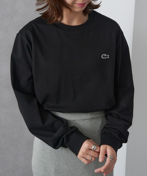 LACOSTE（ラコステ） tシャツ 「LACOSTE」ベーシックロングスリーブT