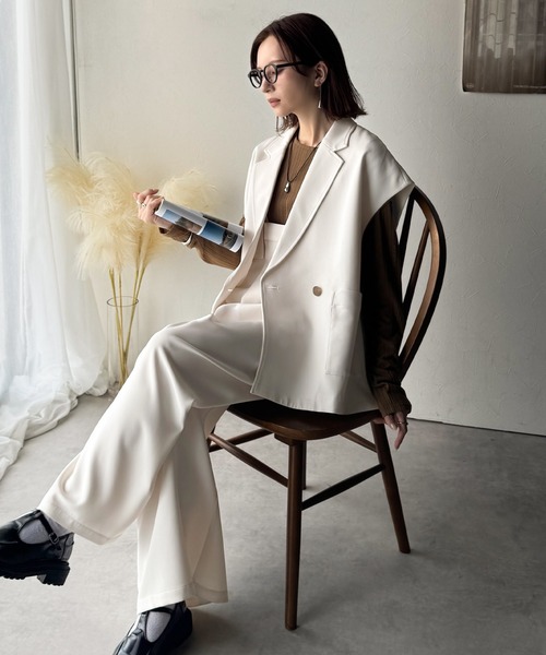 classicalelf（クラシカルエルフ） ベスト ジレ 秋コーデの入り口に