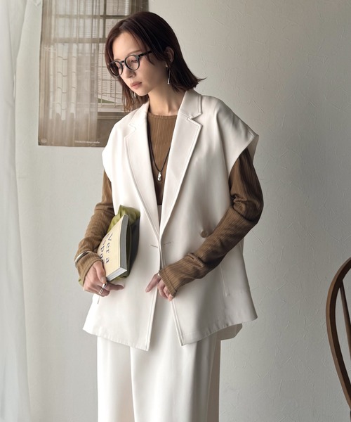 classicalelf（クラシカルエルフ） ベスト ジレ 秋コーデの入り口に