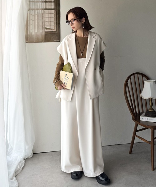 classicalelf（クラシカルエルフ） ベスト ジレ 秋コーデの入り口に