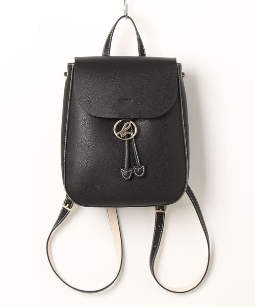 agnès b. アニエスベー　レザーナップサック　ブラック Amazon.co.jp: agnès b. アニエスベー ENFANT M001 E SAC バッグ