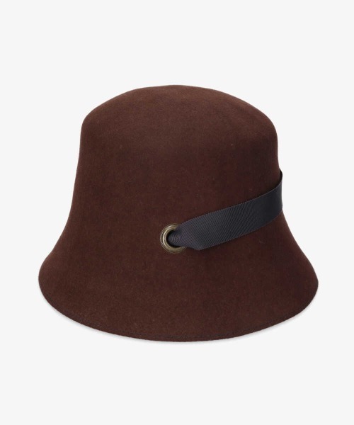 「kaorinomori」 ハット M/57.5cm ブラウン レディース_画像3