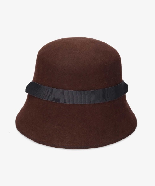 「kaorinomori」 ハット M/57.5cm ブラウン レディース_画像4